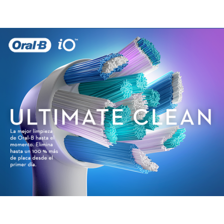 ORAL B RECAMBIO CABEZALES IO2 ULTIMATE CLEAN AZUL 2 RECAMBIOS