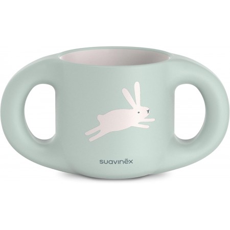 SUAVINEX VAJILLA INFANTIL VERDE Y BEIGE 5 PIEZAS +6 MESES