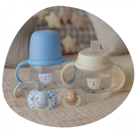 SUAVINEX NIGHT&DAY VASO ANTIDERRAME Y ANTICOLICO CON ASAS +6 MESES 150 ML