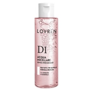 LOVREN D1 AGUA MICELAR DESMAQUILLANTE PARA TODO TIPO DE PIELES 100 ML