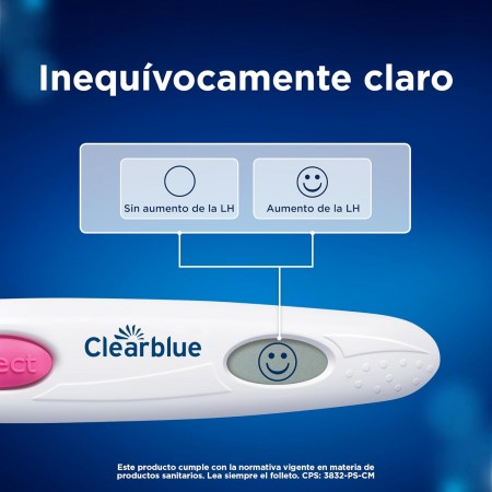 CLEARBLUE PRUEBA DIGITAL DE OVULACION 10 PRUEBAS