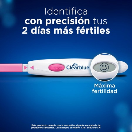 CLEARBLUE PRUEBA DIGITAL DE OVULACION 10 PRUEBAS