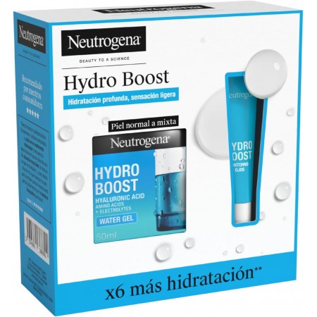 NEUTROGENA PACK HYDRO BOOST GEL DE AGUA 50 ML + HYDRO BOOST CONTORNO DE OJOS 15 ML