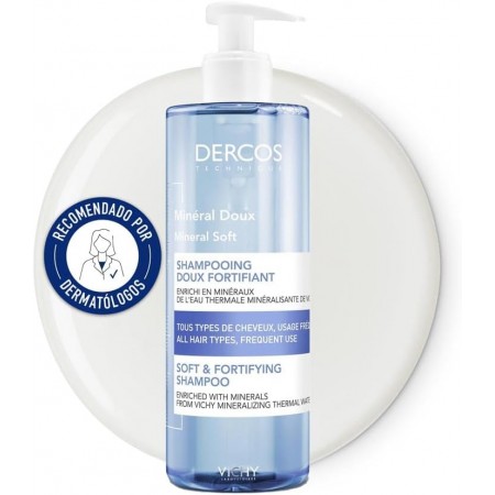 DERCOS CHAMPU MINERAL DE USO FRECUENTE 400 ML