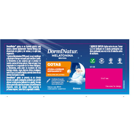 DORMINATUR MELATONINA SABOR VAINILLA GOTAS 30 ML