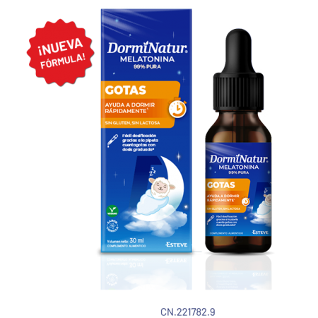DORMINATUR MELATONINA SABOR VAINILLA GOTAS 30 ML