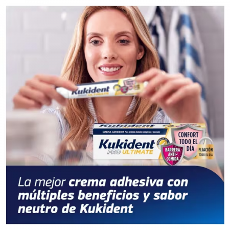 KUKIDENT PRO ULTIMATE SIN SABOR CONFORT TODO EL DIA 40 GRS