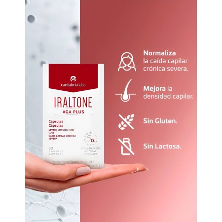 IRALTONE AGA PLUS -5-ALFA 60 CAPSULAS