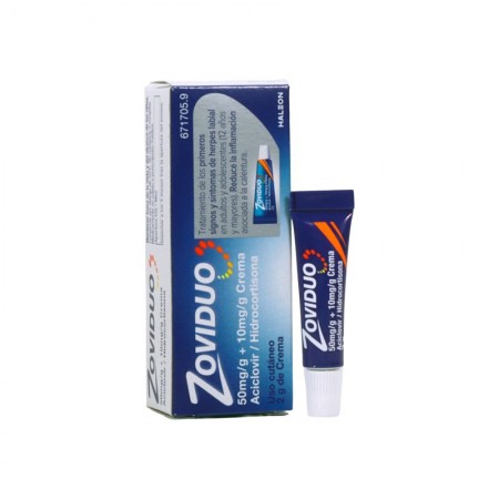 ZOVIDUO 50MG/10MG ACICLOVIR CREMA 2G