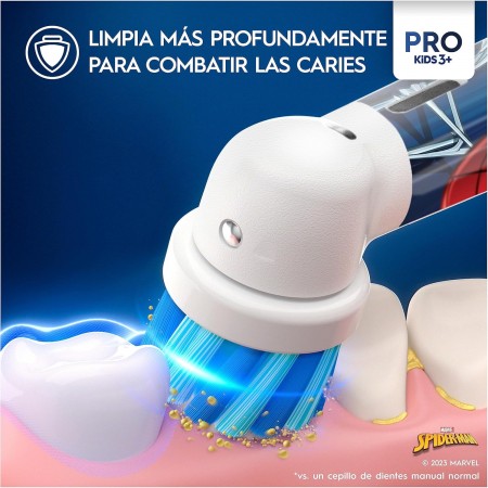 ORAL-B CEPILLO ELECTRICO INFANTIL SPIDERMAN +3 AÑOS