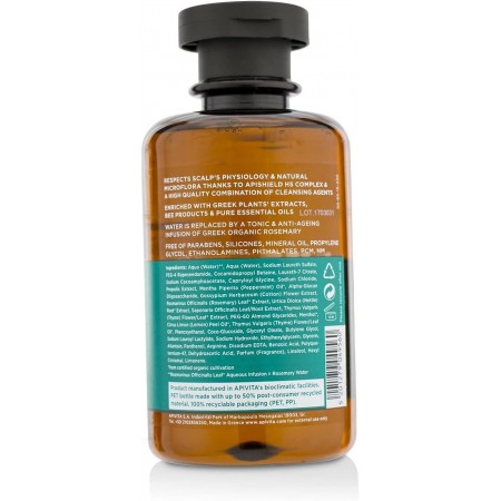 APIVITA CHAMPU CABELLO GRASO EQUILIBRANTE 250 ML