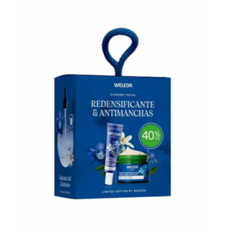 WELEDA COFRE FACIAL REDENSIFICANTE & ANTIMANCHAS CREMA DE DÍA 40 ML + CONTORNO DE OJOS 10 ML