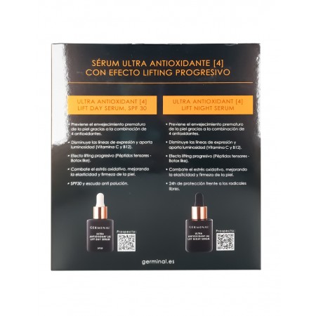 GERMINAL PACK ULTRA ANTIOX [4] LIFT SERUM DE DIA SPF30 30ML + REGALO MINI SERUM NOCHE 8ML