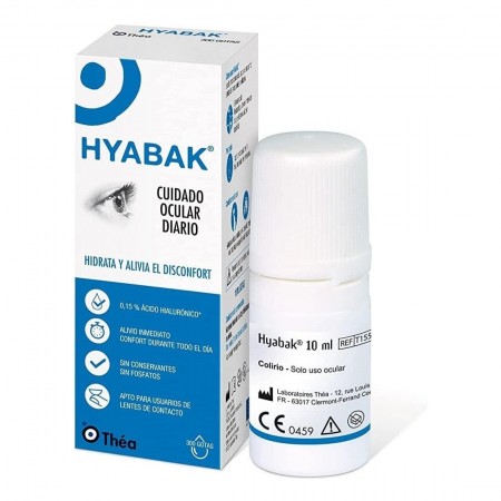 HYABAK SOLUCIÓN OFTALMICA HIDRATANTE 10 ML