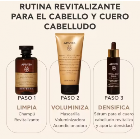 APIVITA ROYAL JELLY ELIXIR CAPILAR REVITALIZANTE Y DENSIFICANTE SERUM 50 ML
