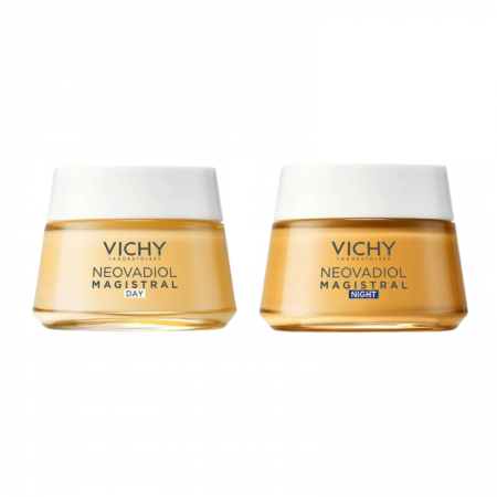 VICHY NECESER PROTOCOLO ANTIEDAD NEOVADIOL CREMA DIA 50 ML + NEOVADIOL CREMA NOCHE 50 ML +  REGALO