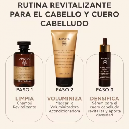 APIVITA ROYAL JELLY ELIXIR CHAMPU REVITALIZANTE 250 ML