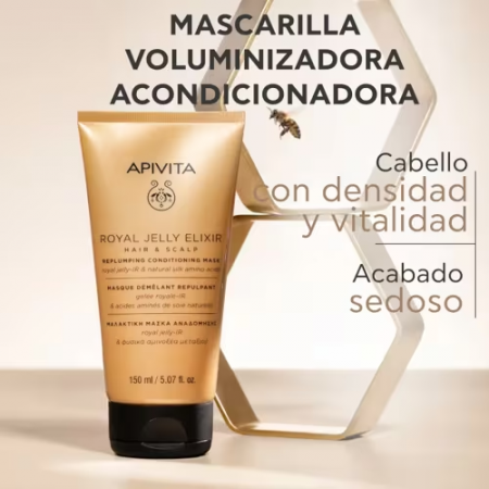 APIVITA ROYAL JELLY ELIXIR MASCARILLA ACONDICIONADORA REPULPANTE 150 ML