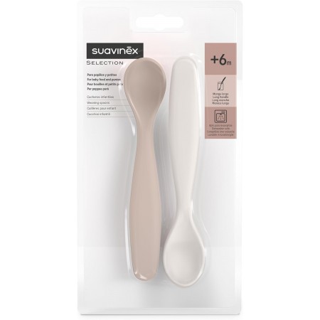 SUAVINEX SELECTION PACK CUCHARAS INFANTILES +6 MESES 2 CUCHARAS