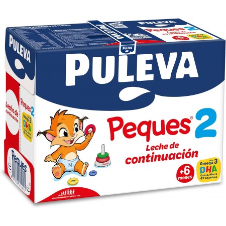 PULEVA PEQUES 2 LECHE DE CONTINUACION 6 BRIKS X 1L