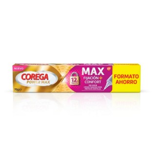 COREGA ADHESIVO SIN SABOR MAX FIJACION + CONFORT 1 TUBO 70 G