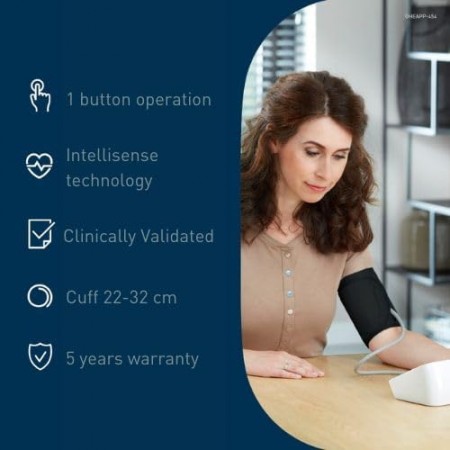OMRON TENSIOMETRO MONITOR DE PRESION ARTERIAL DE BRAZO M2+