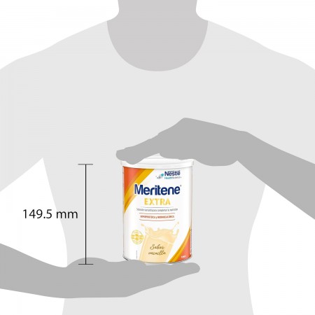 MERITENE EXTRA SABOR VAINILLA EN POLVO 450G