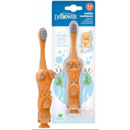 DR BROWN´S CEPILLO DENTAL INFANTIL DE NUTRIA 1-4 AÑOS