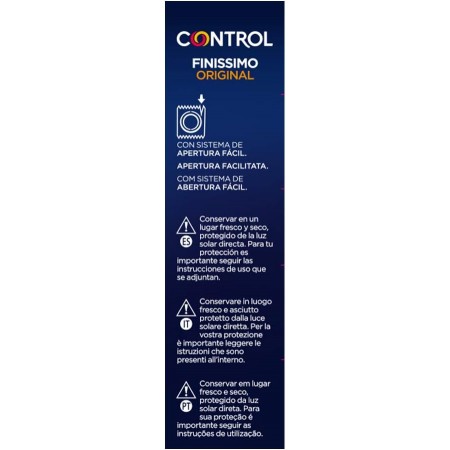 CONTROL FINISSIMO ORIGINAL DUPLO 2ªUD 50% 12 + 12 PRESERVATIVOS