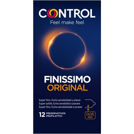 CONTROL FINISSIMO ORIGINAL DUPLO 2ªUD 50% 12 + 12 PRESERVATIVOS
