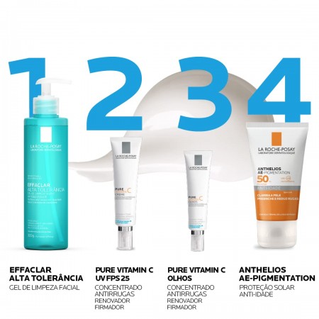 LA ROCHE POSAY PURE VITAMIN C UV SPF25 CONCENTRADO ANTIARRUGAS CREMA 40 ML