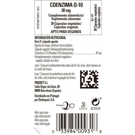 SOLGAR COENZIMA COQ10 200 MG 30 CAPSULAS