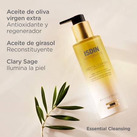 ISDINCEUTICS PACK ACEITE LIMPIADOR 200ML + 2 MINITALLAS REGALO