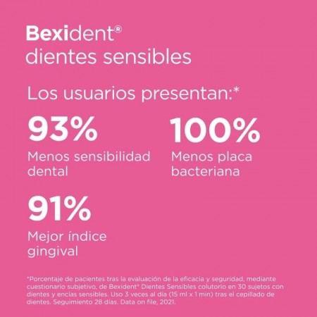 BEXIDENT DIENTES SENSIBLES PACK PASTA DENTIFRICA 75 ML+ COLUTORIO 500 ML