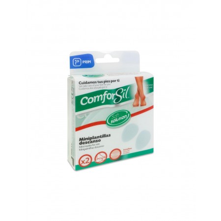 COMFORSIL MINIPLANTILLAS DE DESCANSO EXTRAFINAS SILICONA 2 PARES