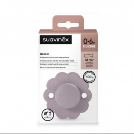 SUAVINEX CHUPETE SILICONA FISIOLOGICO WONDER SX PRO SOFT 0 - 6 MESES