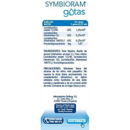 SYMBIORAM GOTAS 7,5 ML