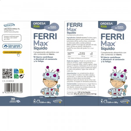 FERRIMAX LIQUIDO 110 ML