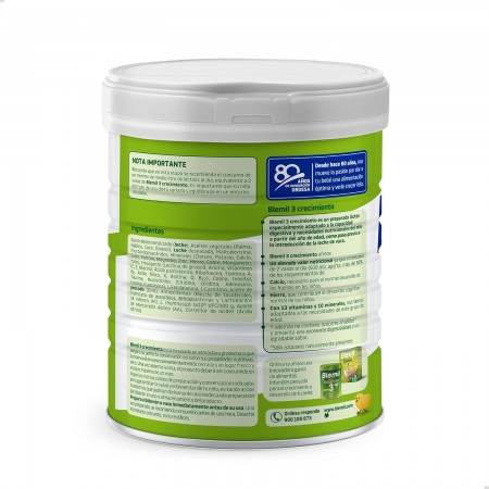 BLEMIL PLUS 3 CRECIMIENTO 800 G