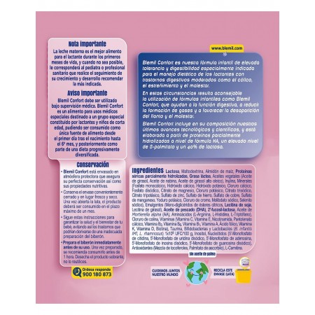 BLEMIL CONFORT EVOLUTION 800 G