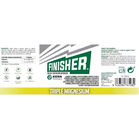 FINISHER TRIPLE MAGNESIUM 60 CAPSULAS