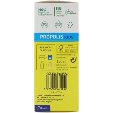 AQUILEA PROPOLIS KIDS SOLUCION ORAL 150 ML