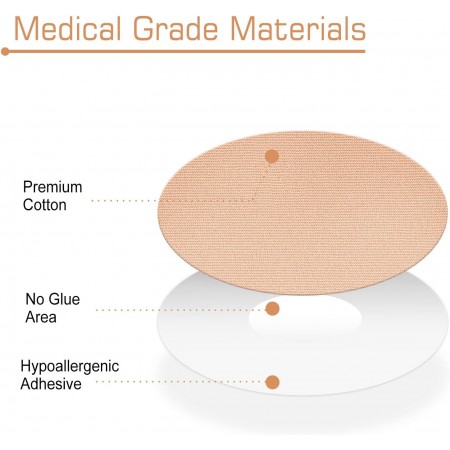 VP NATURA FIX TAPE GLUCOSA PARCHE PROTECTOR DEL SENSOR DIABETES 6 PARCHES COLOR