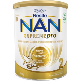 NAN SUPREME PRO 2 LECHE DE CONTINUACIÓN 800 G