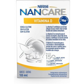 NAN CARE VITAMINA D GOTAS ENVASE 6 ML
