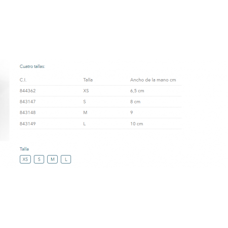 FISIOPRIM GUANTES FIR ATROSIS 1 PAR TALLA L