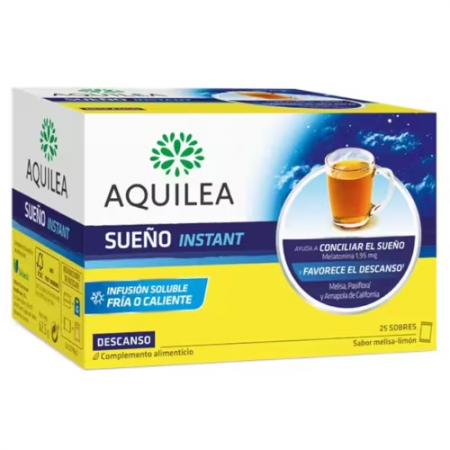 AQUILEA SUEÑO INSTANT CON MELATONINA 25 SOBRES INFUSION