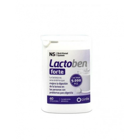 NS LACTOBEN FORTE LACTASA 9.000FCC 60 COMPRIMIDOS