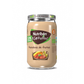 NUTRIBEN ECOPOTITOS MACEDONIA DE FRUTAS + 6 MESES 235 G