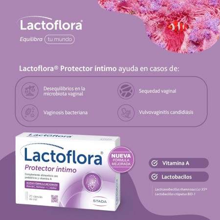 LACTOFLORA PROTECTOR INTIMO 20 CAPSULAS